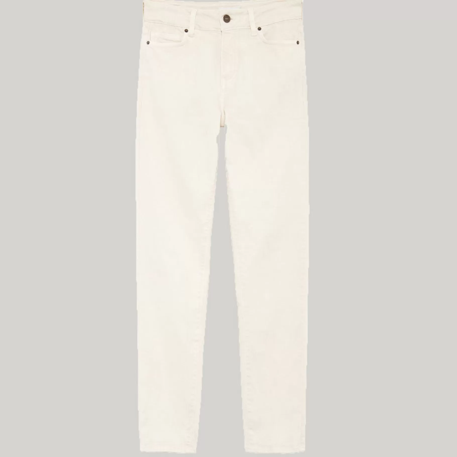 Pants-Five Jeans 736 Karen Slim Trousers Ecru