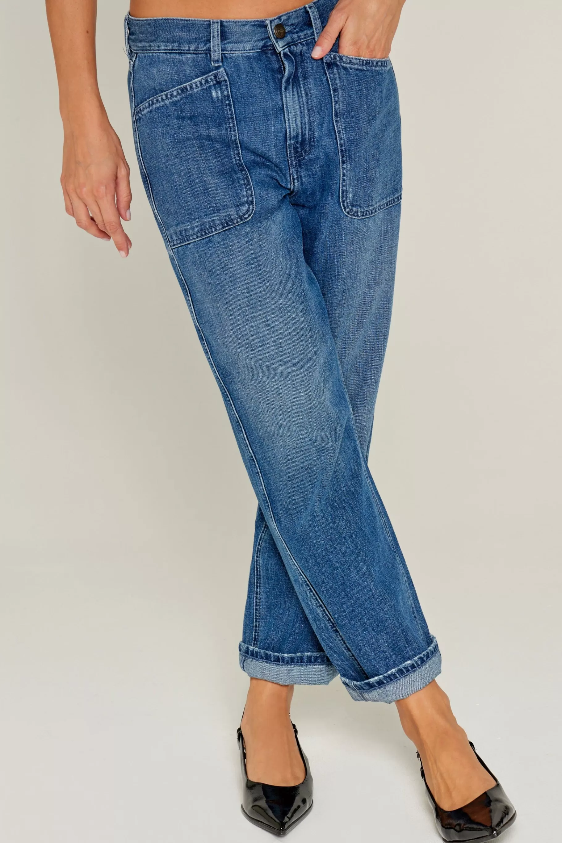 Jeans-Five Jeans 7 Lais Jeans Large Medium Blue