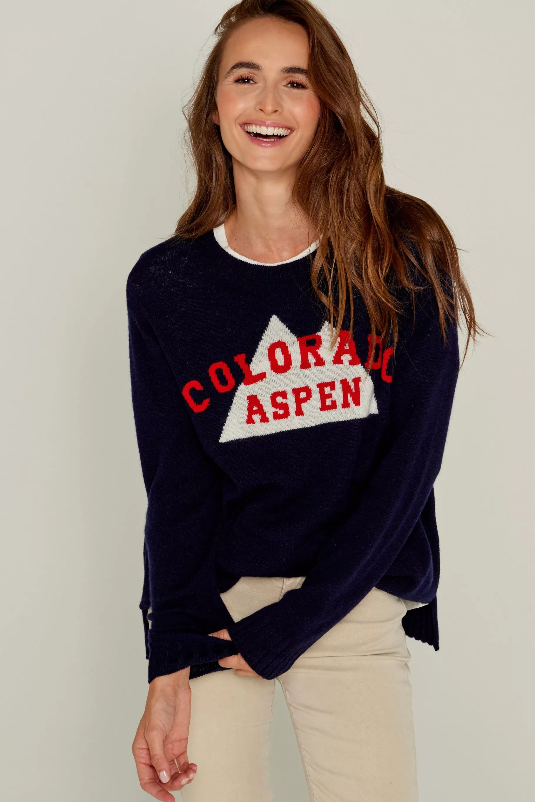 Jumpers And Vests-Five Jeans Co Orado Weater Navy