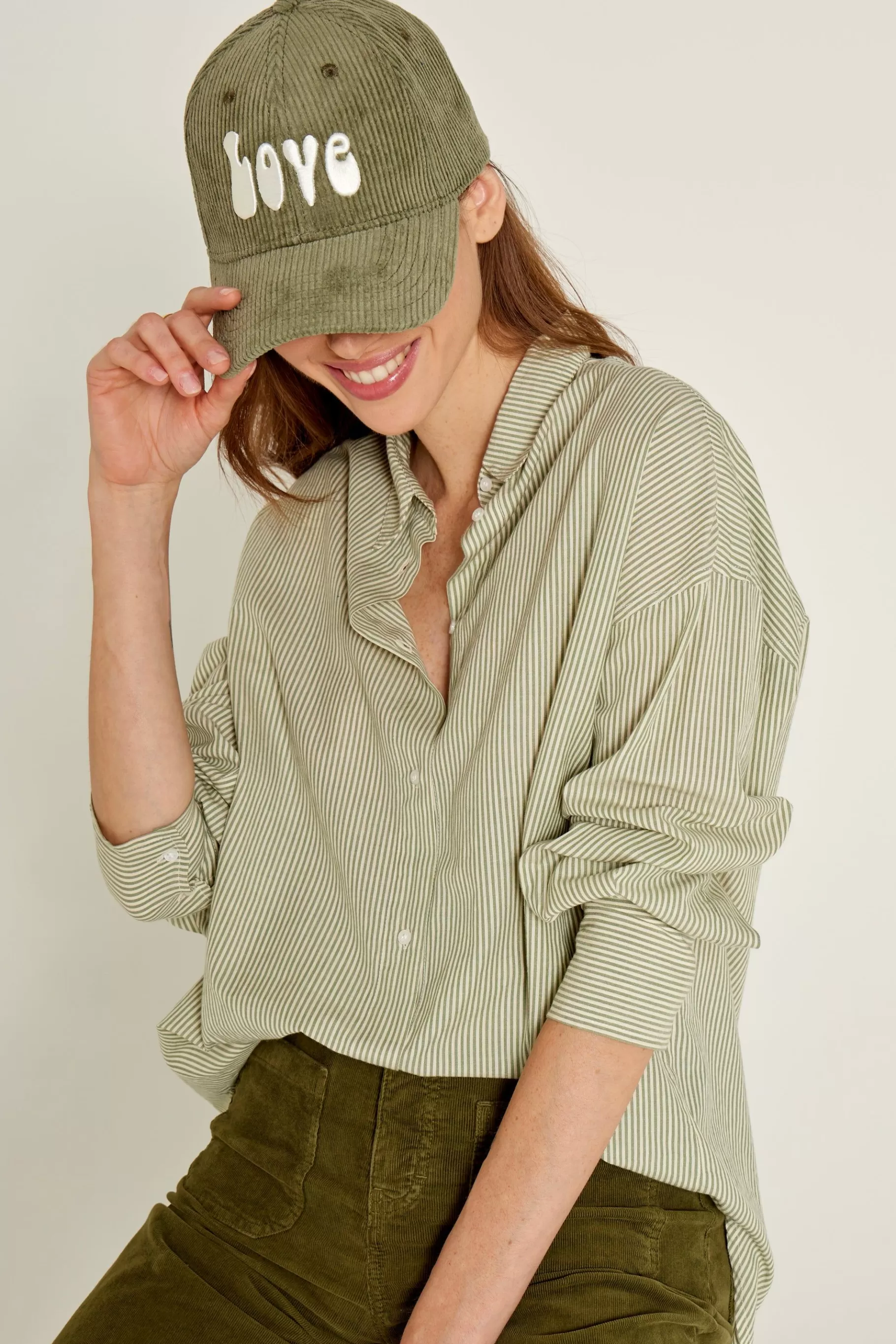 Hat-Five Jeans Love Cap Khaki