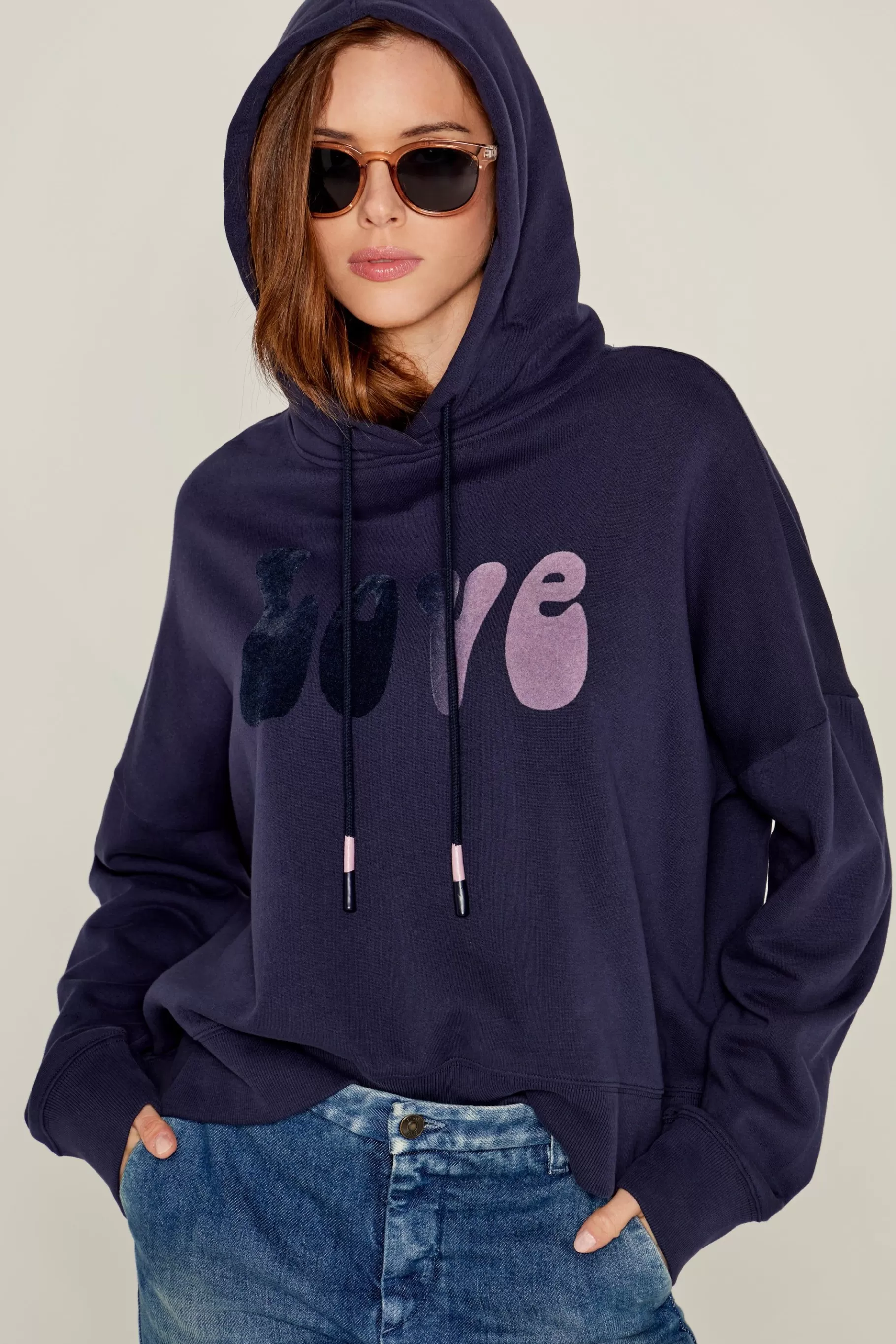 Sweatshirts-Five Jeans Ove Weat Hirt Navy