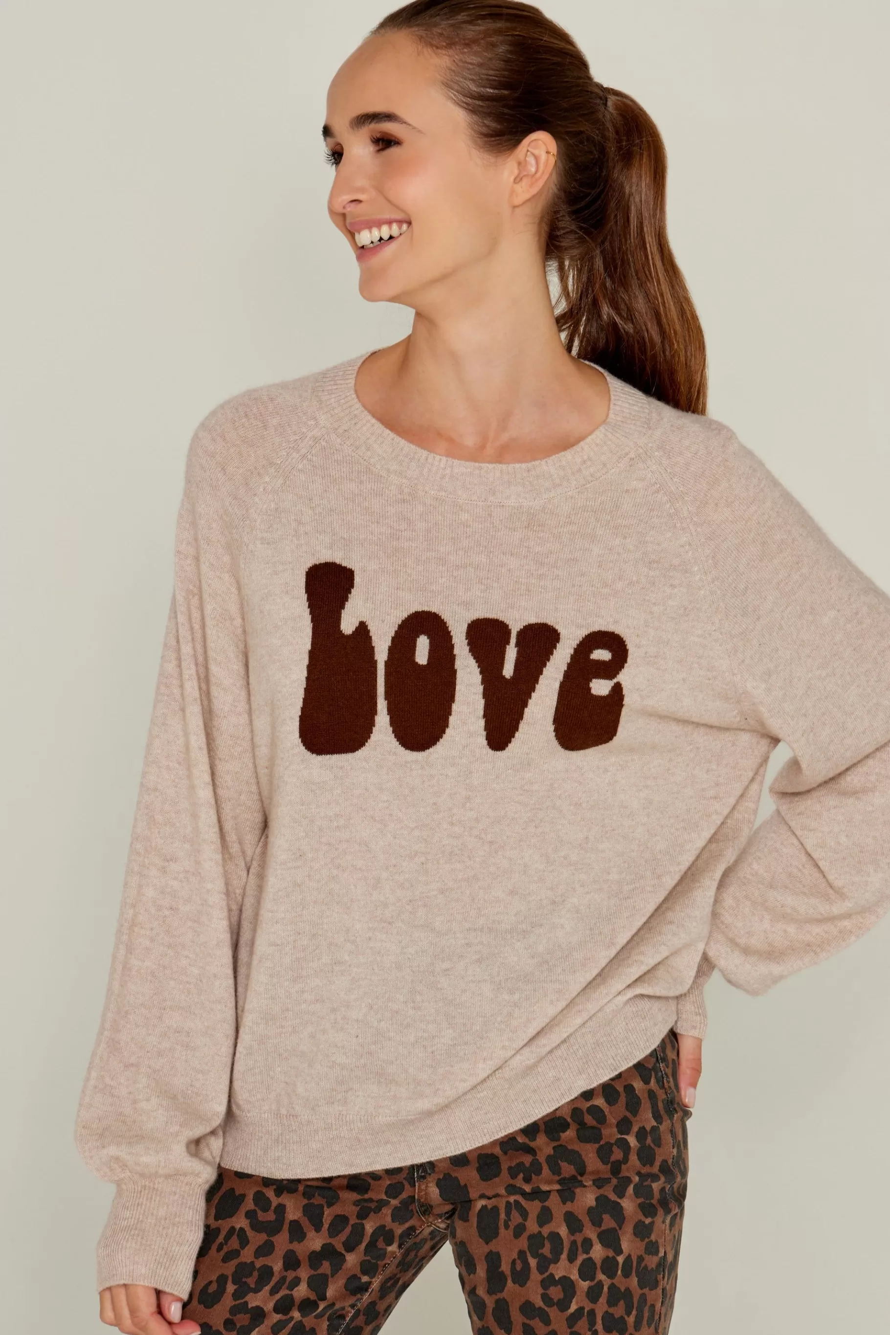Jumpers And Vests-Five Jeans Ove Weater Beige