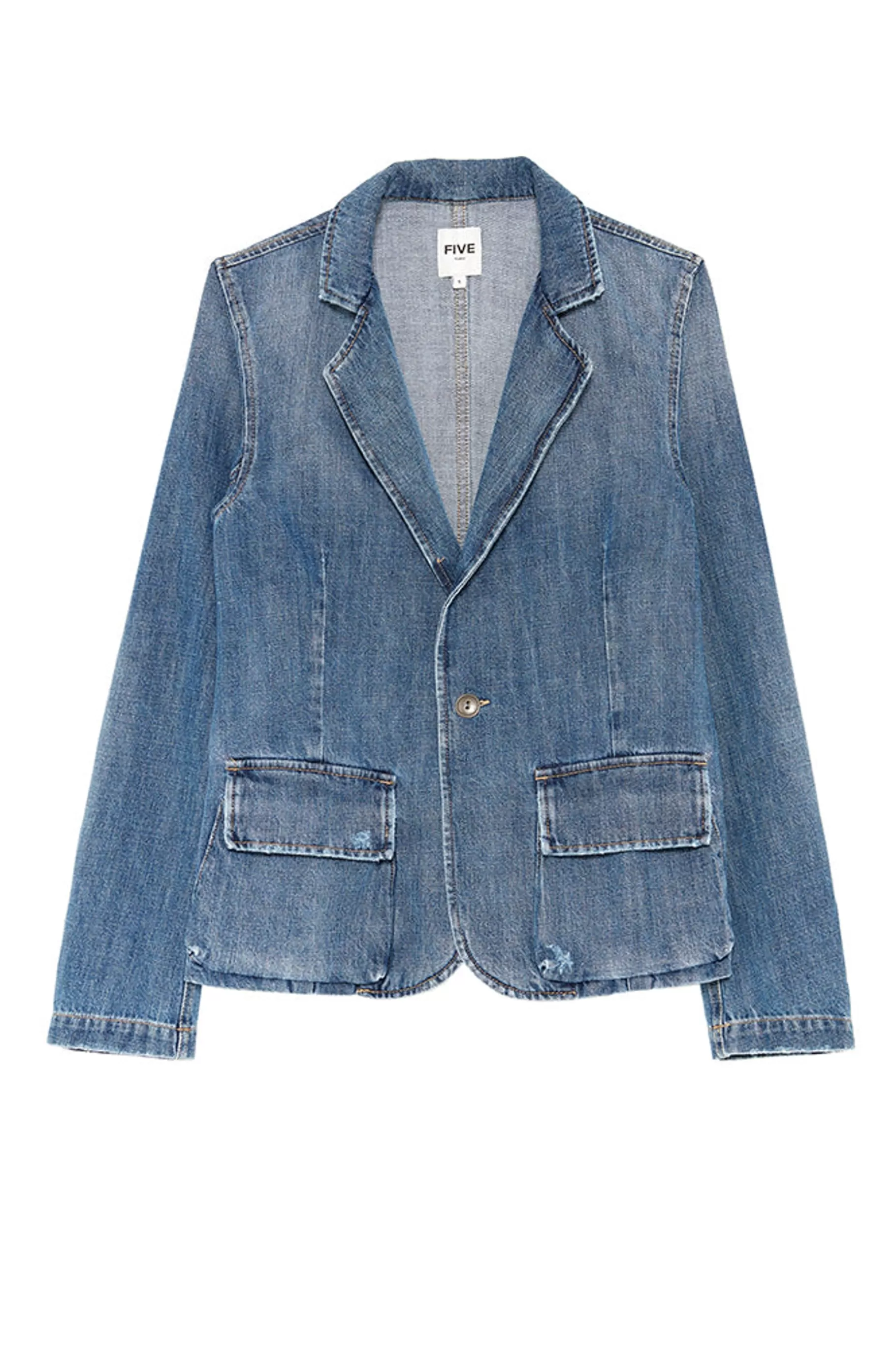 Jackets-Five Jeans Va Ina Jacket U Ed B Ue